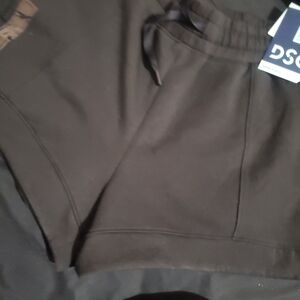 DSG Girl's Fleece Black Shorts